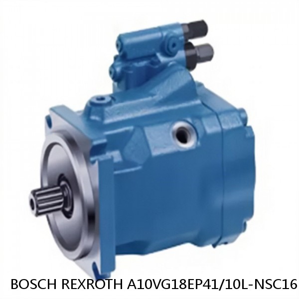 A10VG18EP41/10L-NSC16K02XEH-S BOSCH REXROTH A10VG Axial piston variable pump