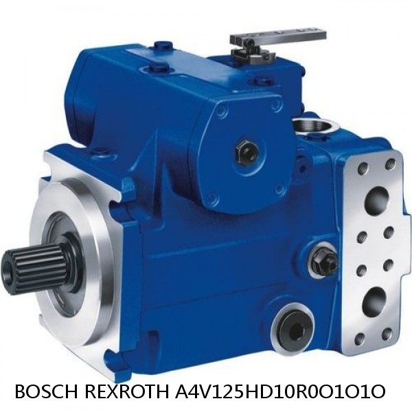 A4V125HD10R0O1O1O BOSCH REXROTH A4V Variable Pumps