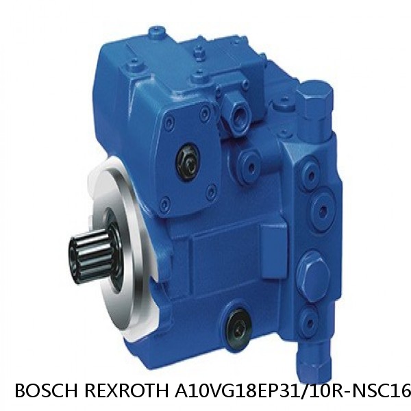 A10VG18EP31/10R-NSC16F003SH-S BOSCH REXROTH A10VG Axial piston variable pump