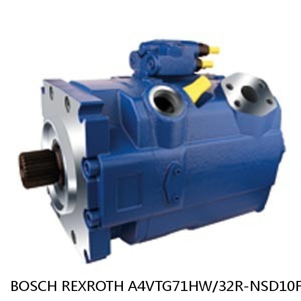 A4VTG71HW/32R-NSD10FXX1S-S BOSCH REXROTH A4VTG AXIAL PISTON VARIABLE PUMP