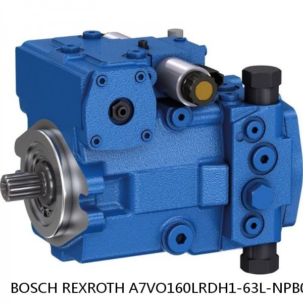 A7VO160LRDH1-63L-NPB01 BOSCH REXROTH A7VO Variable Displacement Pumps