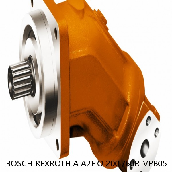 A A2F O 200 /60R-VPB05 BOSCH REXROTH A2FO Fixed Displacement Pumps