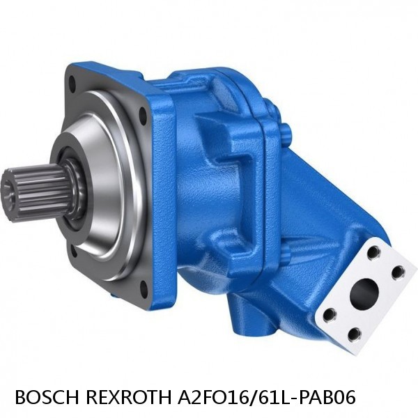 A2FO16/61L-PAB06 BOSCH REXROTH A2FO Fixed Displacement Pumps