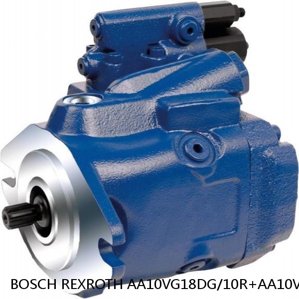 AA10VG18DG/10R+AA10VG18DG/10R+AZPFF-11-S BOSCH REXROTH A10VG Axial piston variable pump