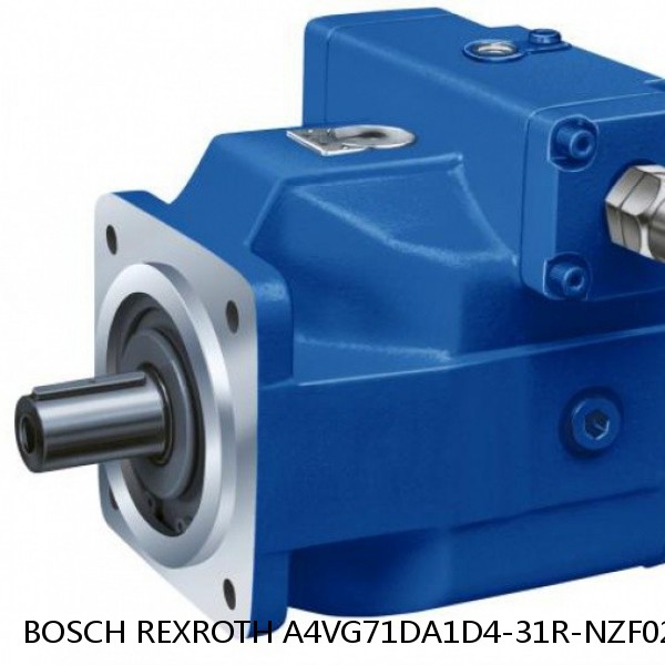 A4VG71DA1D4-31R-NZF02F021S BOSCH REXROTH A4VG Variable Displacement Pumps