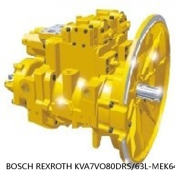 KVA7VO80DRS/63L-MEK64 BOSCH REXROTH KVA7VO HYDRAULIC PISTON PUMP