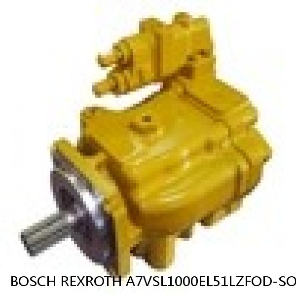 A7VSL1000EL51LZFOD-SO BOSCH REXROTH A7VSL HYDRAULIC PISTON PUMP