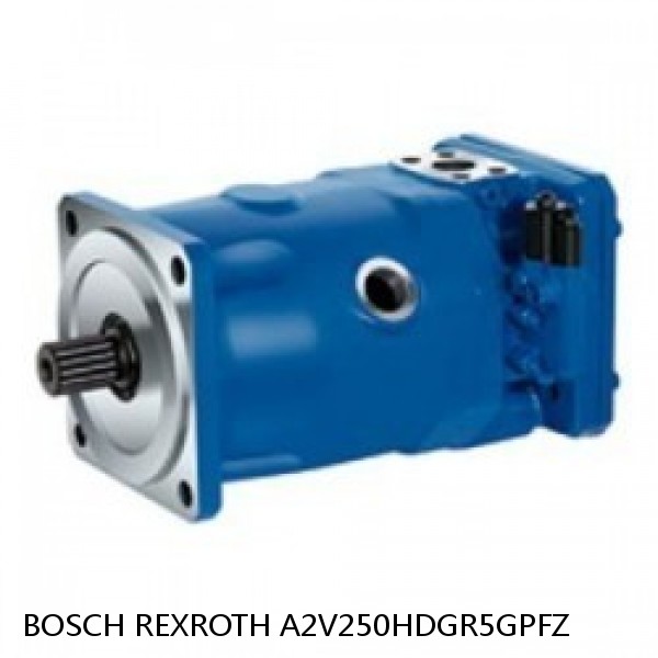 A2V250HDGR5GPFZ BOSCH REXROTH A2V Variable Displacement Pumps