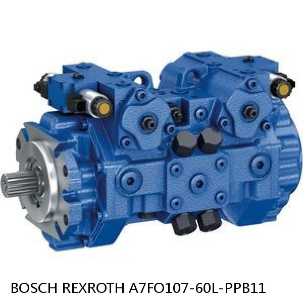 A7FO107-60L-PPB11 BOSCH REXROTH A7FO Axial Piston Motor Fixed Displacement Bent Axis Pump