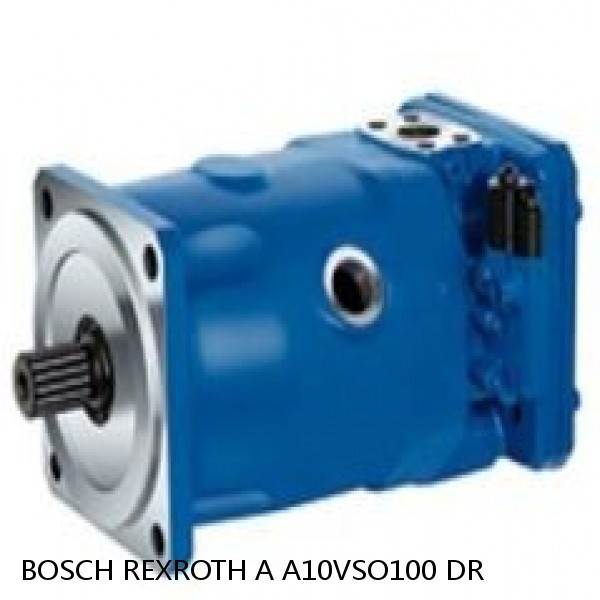 A A10VSO100 DR BOSCH REXROTH A10VSO Variable Displacement Pumps