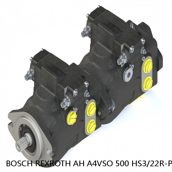 AH A4VSO 500 HS3/22R-PZH13K00 -SO36 BOSCH REXROTH A4VSO Variable Displacement Pumps