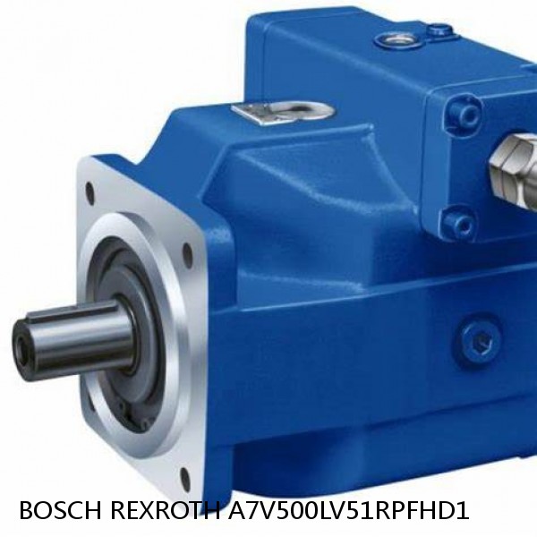 A7V500LV51RPFHD1 BOSCH REXROTH A7V HYDRAULIC PISTON PUMP