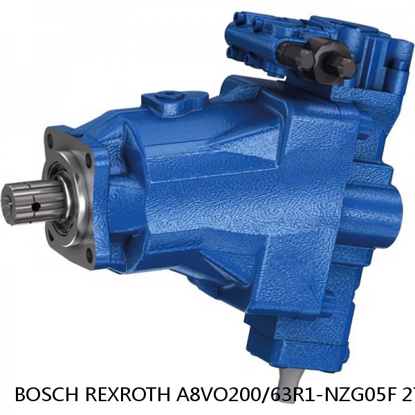 A8VO200/63R1-NZG05F 27031.75 BOSCH REXROTH A8VO Variable Displacement Pumps