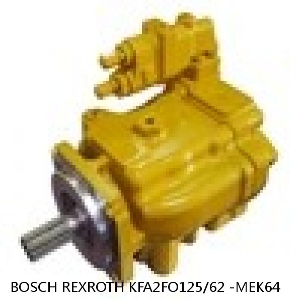 KFA2FO125/62 -MEK64 BOSCH REXROTH KFA2FO HYDRAULIC PISTON PUMP