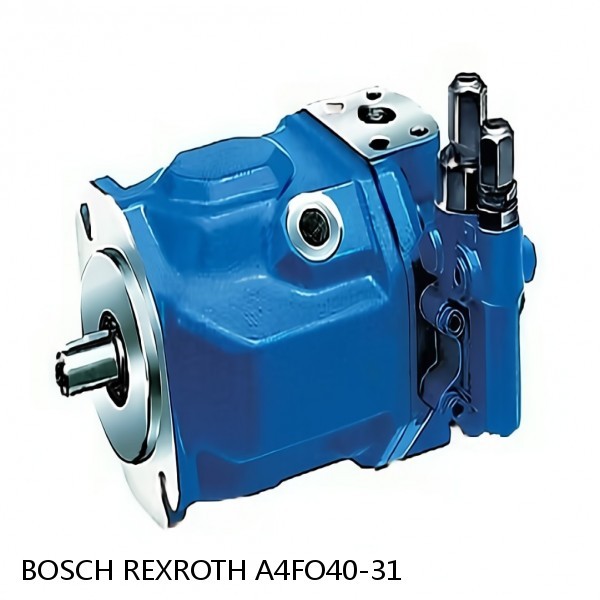 A4FO40-31 BOSCH REXROTH A4FO Fixed Displacement Pumps