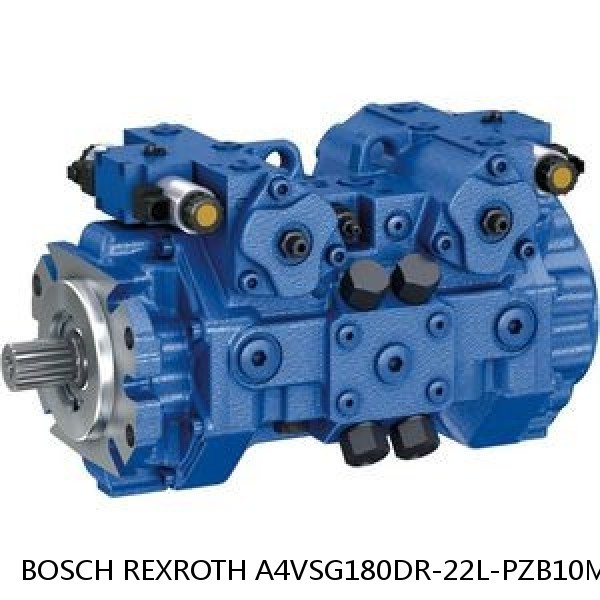 A4VSG180DR-22L-PZB10M500N BOSCH REXROTH A4VSG Axial Piston Variable Pump