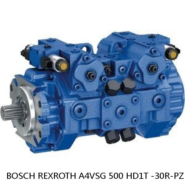 A4VSG 500 HD1T -30R-PZH10K689N BOSCH REXROTH A4VSG Axial Piston Variable Pump