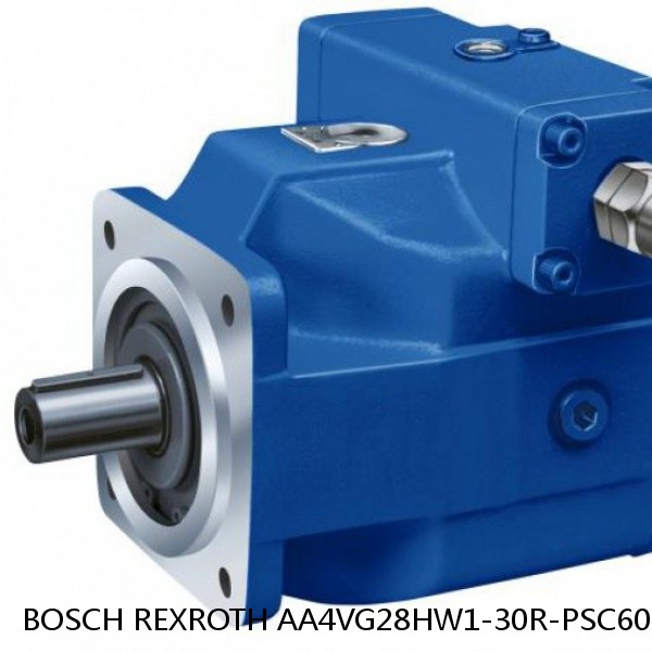 AA4VG28HW1-30R-PSC60N001E-S BOSCH REXROTH A4VG Variable Displacement Pumps #1 image