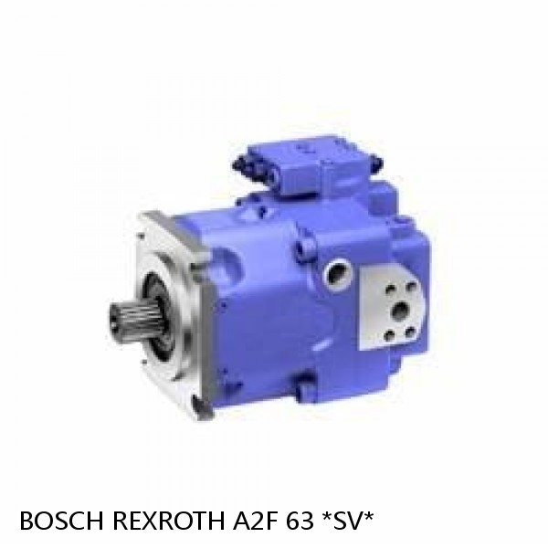 A2F 63 *SV* BOSCH REXROTH A2F Piston Pumps #1 image