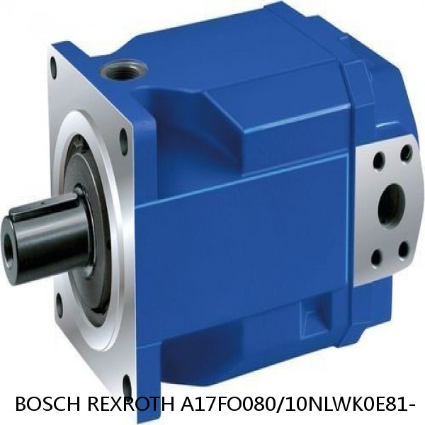 A17FO080/10NLWK0E81- BOSCH REXROTH A17FO Axial Piston Pump #1 image