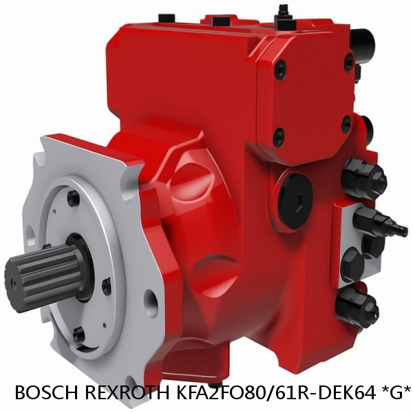 KFA2FO80/61R-DEK64 *G* BOSCH REXROTH KFA2FO HYDRAULIC PISTON PUMP #1 image