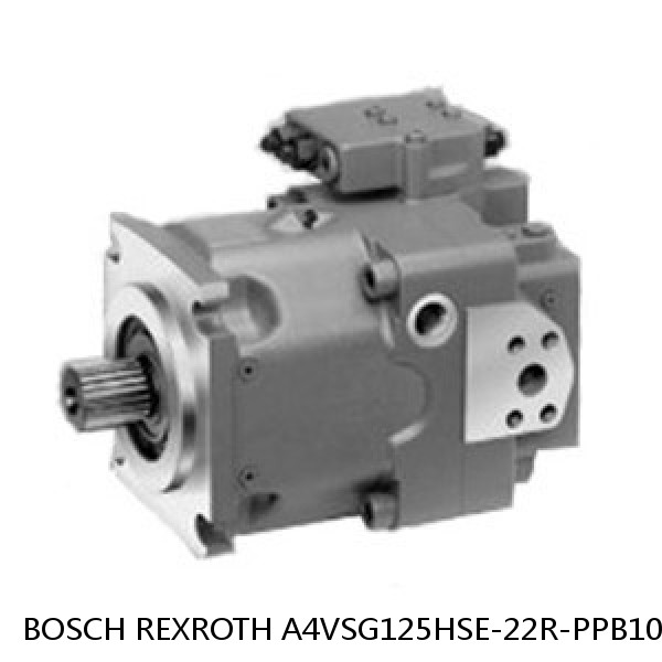 A4VSG125HSE-22R-PPB10N000N BOSCH REXROTH A4VSG Axial Piston Variable Pump #1 image